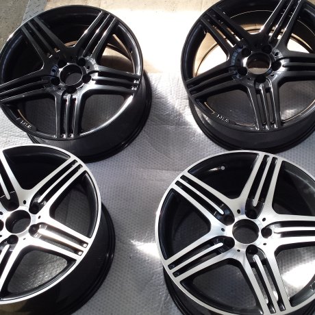 Recoditionarea jantelor cu DIAMOND CUT in diferite faze de reparatie